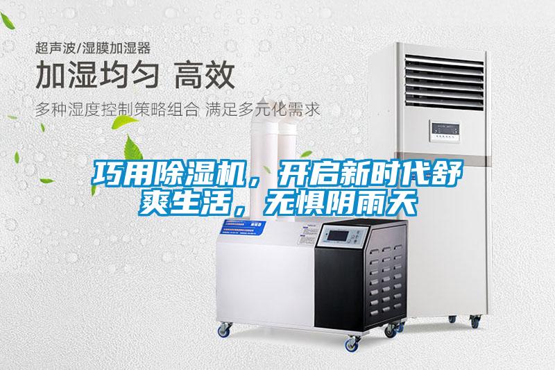 巧用除濕機，開啟新時代舒爽生活，無懼陰雨天