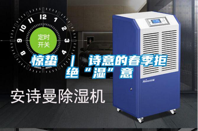 驚蟄 | 詩意的春季拒絕“濕”意