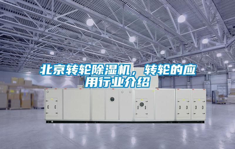 北京轉(zhuǎn)輪除濕機(jī),轉(zhuǎn)輪的應(yīng)用行業(yè)介紹
