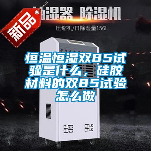 恒溫恒濕雙85試驗(yàn)是什么,硅膠材料的雙85試驗(yàn)怎么做