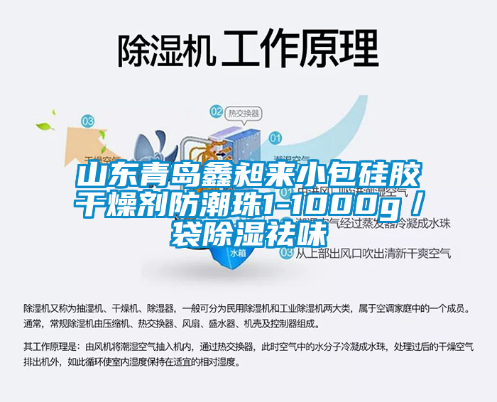 山東青島鑫昶來小包硅膠干燥劑防潮珠1-1000g/袋除濕祛味