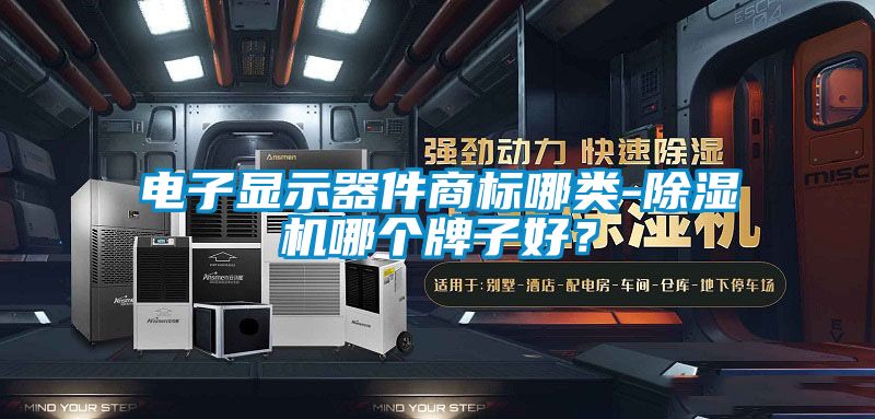 電子顯示器件商標哪類-除濕機哪個牌子好?